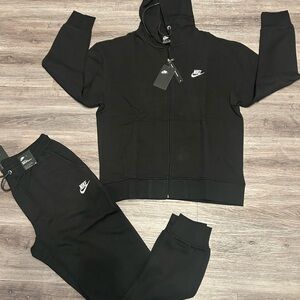 Nike Black Hoodie and Joggers Set